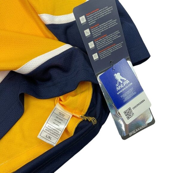 NEW Nashville Predators Subban Fanatics NHL Hockey Jersey Boys Youth L/XL - Picture 6 of 11